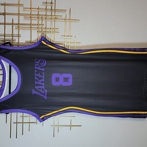 Women's Kobe Black and Purple Lakers Dress